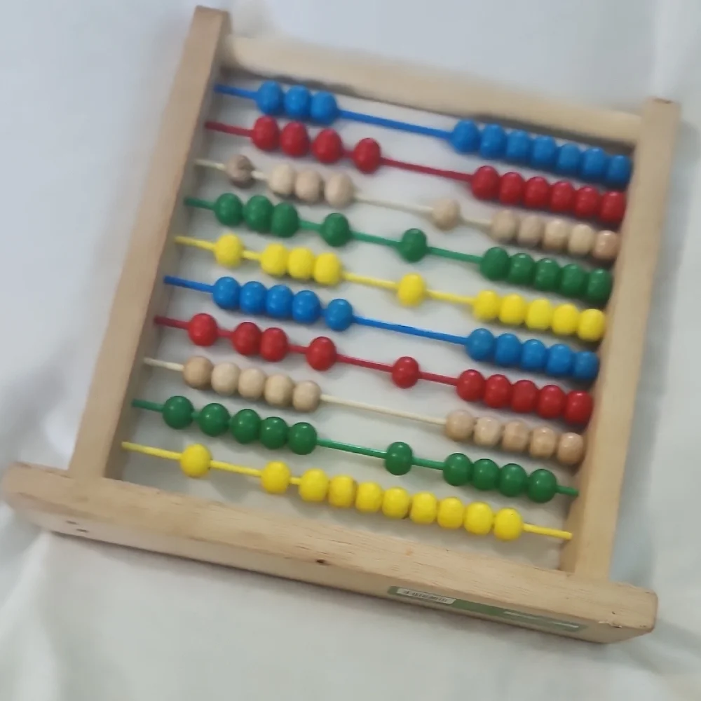 Melissa & Doug Colorful Wooden Abacus